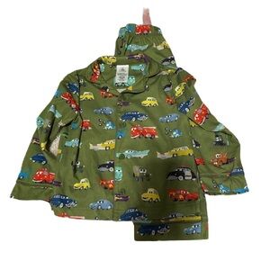 Disney Cars Lightning McQueen Pajama Set boys Sz 4 Tow Mater, Sally, Green